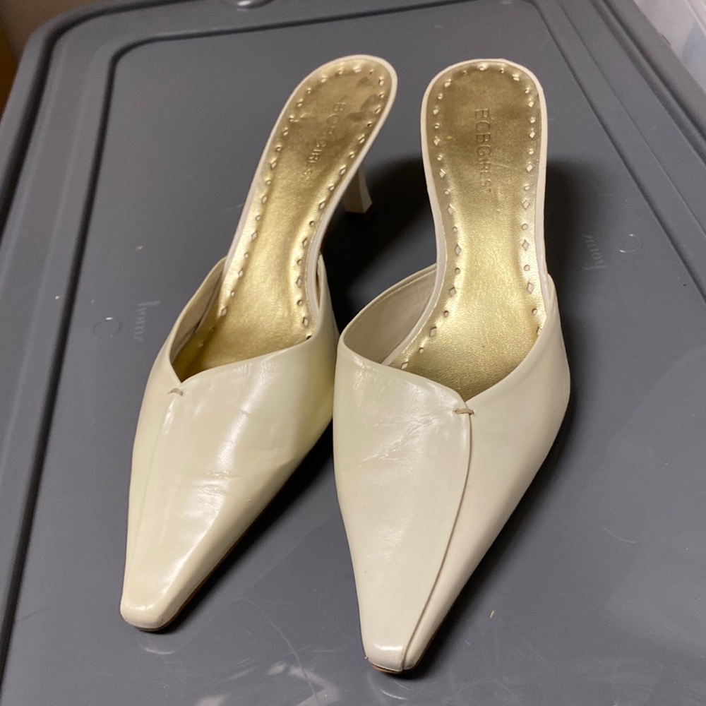 BCBG mules